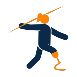 Para Javelin Throw - Female | Round | 2 Colored | v1