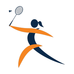 Badminton - Female | Motion | 2 Colored | v1