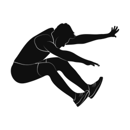 Long Jump - Male | Promax | Silhouette | v1
