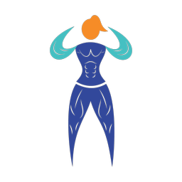 Body Building - Female | Motion | 3 Colored | v1