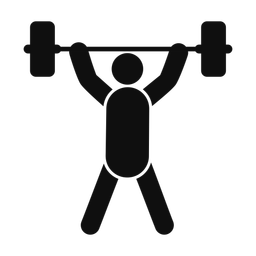 Power Lifter - Male | Round | Silhouette | v5