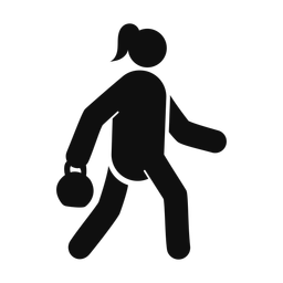 Cross Fit - Female | Round | Silhouette | v3
