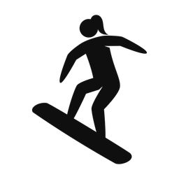 Snowboarding - Female | Strike | Silhouette | v1