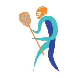 Lacrosse Goalie - Male | Motion | 3 Colored | v1