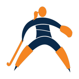 Field Hockey Goalie - Female | Motion | 2 Colored | v1