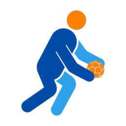 Soccer Goalie - Male | Round | 3 Colored | v3