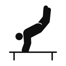 Parallel Bars - Male | Round | Silhouette | v1