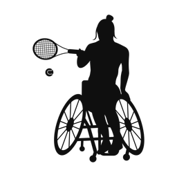Wheelchair Tennis - Female | Classic | Silhouette | v1