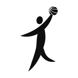 Basketball - Male | Motion | Silhouette | v3