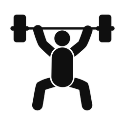 Power Lifter - Male | Round | Silhouette | v3