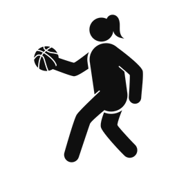 Basketball - Female | Round | Silhouette | v3