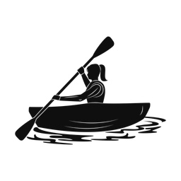 Kayak Racing - Female | Promax | Silhouette | v1