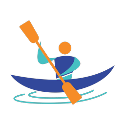 Kayak Racing - Male | Motion | 3 Colored | v1