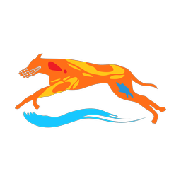 Dog Racing - Both | Splash | Colorful | v2