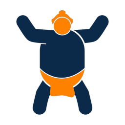 Sumo Wrestling - Male | Round | 2 Colored | v1