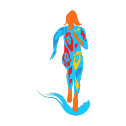 Running - Female | Splash | Colorful | v5