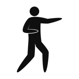 Karate - Male | Strike | Silhouette | v1