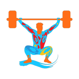 Power Lifter - Male | Splash | Colorful | v2