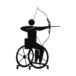 Para Archery - Male | Strike | Silhouette | v1