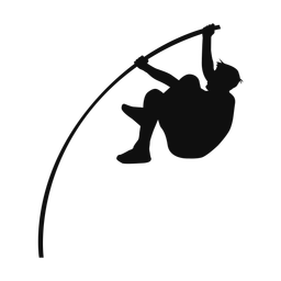 Pole Vaulting - Male | Classic | Silhouette | v1