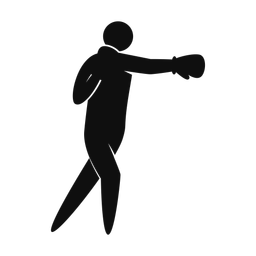 Boxing - Male | Strike | Silhouette | v2