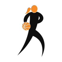 Basketball - Female | Motion | 2 Colored | v8