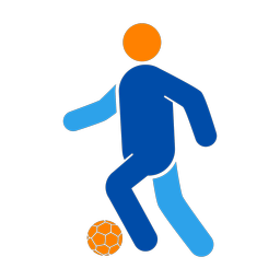 Soccer Player - Male | Round | 3 Colored | v4
