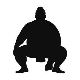 Sumo Wrestling - Male | Classic | Silhouette | v3