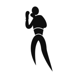 Boxing - Male | Motion | Silhouette | v2