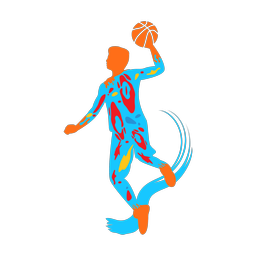 Basketball - Male | Splash | Colorful | v8