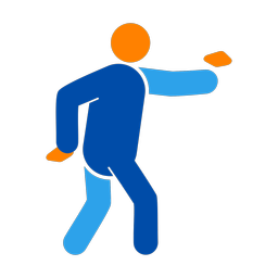 Corn Hole - Male | Round | 3 Colored | v1