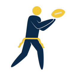 Flag Football Receiver - Male | Strike | 2 Colored | v1