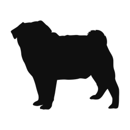 Pug - Both | Classic | Silhouette | v2