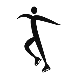 Figure Skating - Male | Motion | Silhouette | v2