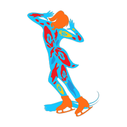 Figure Skating - Female | Splash | Colorful | v4