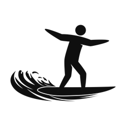 Surfing - Male | Strike | Silhouette | v1