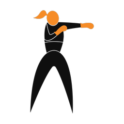 Boxing - Female | Motion | 2 Colored | v3