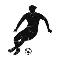 Soccer Player - Male | Promax | Silhouette | v3