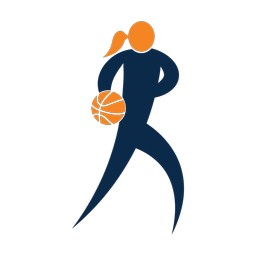 Basketball - Female | Motion | 2 Colored | v8