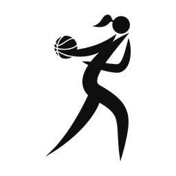 Basketball - Female | Motion | Silhouette | v1