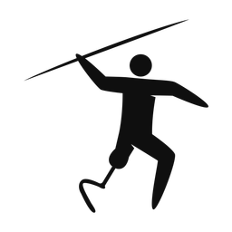 Para Javelin Throw - Male | Strike | Silhouette | v1