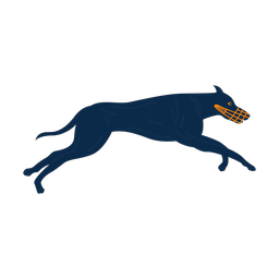 Dog Racing - Both | Round | 2 Colored | v1