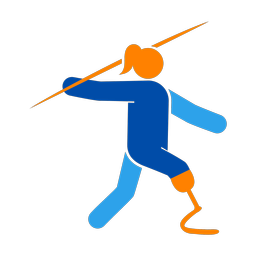 Para Javelin Throw - Female | Round | 3 Colored | v1