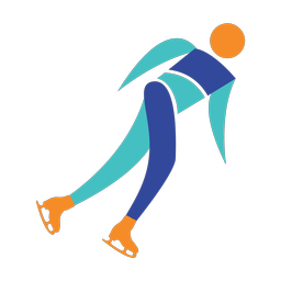 Speed Skating - Male | Motion | 3 Colored | v1