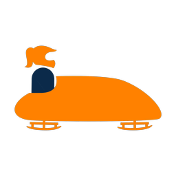 Bobsled Racing - Female | Round | 2 Colored | v1