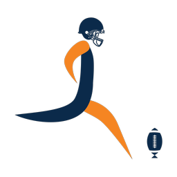 American Football Kicker - Male | Motion | 2 Colored | v1