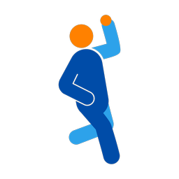 Cricket Bowler - Male | Round | 3 Colored | v1