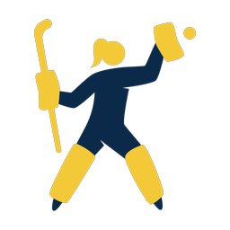 Field Hockey Goalie - Female | Strike | 2 Colored | v1