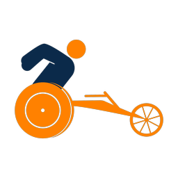 Wheelchair Racing - Male | Round | 2 Colored | v1