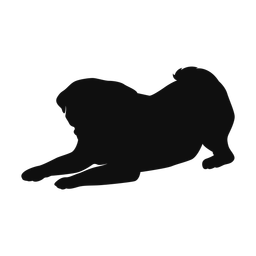 Pug - Both | Classic | Silhouette | v5